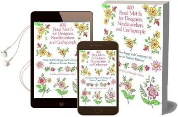 400 Floral Motifs for Designers, Needleworkers and Craftspeople Audiobook download free by Wm. Briggs And Company Ltd