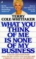 Audiobook What you Think of me is None of my Business author Terry Cole Whittaker