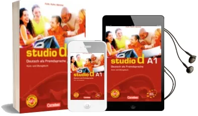 Studio d: Kurs- und Arbeitsbuch a1 Audiobook download free by Hermann Funk