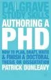 Audiobook Authoring a phd: How to Plan, Draft, Write and Finish a Doctoral Thesis or Dissertation author Patrick Dunleavy