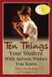 Audiobook Ten Things Your Student With Autism Wishes you Knew author Ellen Notbohm