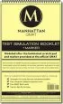 Audiobook Manhattan Gmat Test Simulation Booklet w/ Marker author Manhattan Gmat