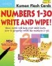 Audiobook Numbers 1-30 Write & Wipe Flash Cards author Kumon Publishing