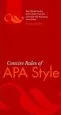 Audiobook Concise Rules of apa Style author American Psychological Association