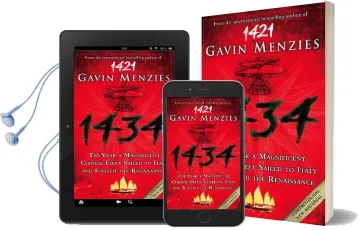 1434: The Year a Chinese Fleet Sailed to Italy and Ignited the Renaissance Audiobook download free by Gavin Menzies