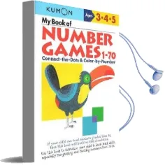 My Book of Number Games 1-70 Audiobook download free by Kumon Publishing