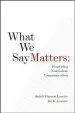 Audiobook What we say Matters author Ike K. Lasater