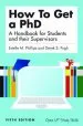 Audiobook How to get a phd: A Handbook for Students and Their Supervisors author Professor Derek Salman Pugh