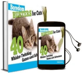 Boredom Busters for Cats: 40 Whisker-Twitching Games and Adventures Audiobook download free by Nikki Moustaki
