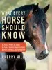 Audiobook What Every Horse Should Know author Cherry Hill