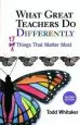 Audiobook What Great Teachers do Differently: 17 Things That Matter Most author Todd Whitaker