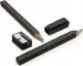 Audiobook Moleskine Black Pencils - 2 Pencils, cap and Sharpener author Moleskine