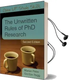 The Unwritten Rules of phd Research Audiobook download free by Marian Petre