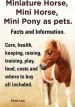 Audiobook Miniature Horse, Mini Horse, Mini Pony as Pets. Facts and Information. Miniature Horses Care, Health, Keeping, Raising, Training, Play, Food, Costs and Where to buy all Included. author Elliott Lang