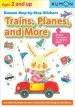 Audiobook Kumon Step-By-Step Stickers: Trains, Planes, and More author Kumon Publishing