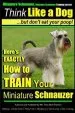 Audiobook Miniature Schnauzer dog Training Think Like a dog but Don'T eat Your Poop!: Here'S Exactly how to Train Your Miniature Schnauzer author Mr Paul Allen Pearce