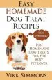 Audiobook Easy Homemade dog Treat Recipes: Fun Homemade dog Treats for the Busy pet Lover author Vikk Simmons