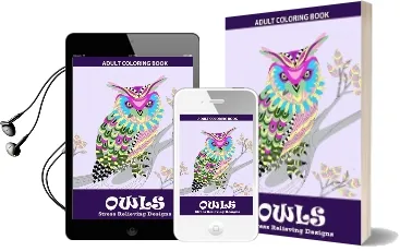 Owls Coloring Book: Relaxation Series: Adult Coloring Books, Coloring Book for Grown ups Audiobook download free by Adult Coloring Books By Natasha Hart