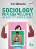 Audiobook Sociology for aqa Volume 1: As and 1St-Year a Level author Ken Browne