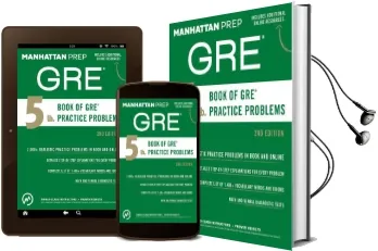 5 lb. Book of gre Practice Problems Audiobook download free by Manhattan Prep