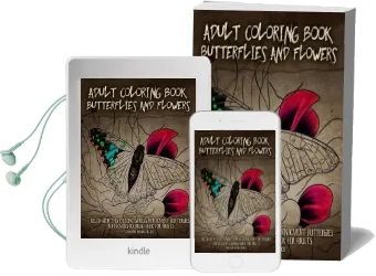 Adult Coloring Book Butterflies and Flowers: Relax With This Calming, Stress Managment, Butterflies and Flowers Coloring Book for Adults Audiobook download free by Grahame Garlick