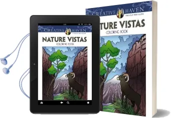 Creative Haven Nature Vistas Coloring Book Audiobook download free by Jeremy Elder