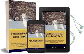 Swiss Shepherd (Berger Blanc Suisse) Guide Swiss Shepherd Guide Includes: Swiss Shepherd Training, Diet, Socializing, Care, Grooming, Breeding and More Audiobook download free by Sean Harris
