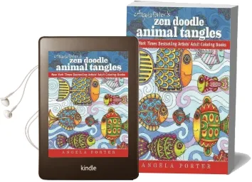 Angela Porter'S zen Doodle Animal Tangles: New York Times Bestselling Artists' Adult Coloring Books Audiobook download free by Angela Porter