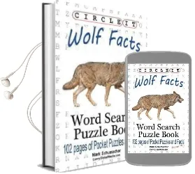Circle it, Wolf Facts, Word Search, Puzzle Book Audiobook download free by Mark Schumacher