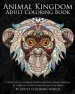 Audiobook Animal Kingdom: Adult Coloring Book: A Huge Adult Coloring Book of 60 Wild Animal Designs in a Variety of Styles and Detailed Patterns author Adult Coloring World