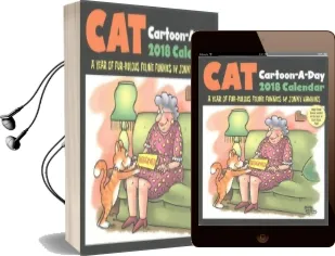 Cat Cartoon-A-Day 2018 Day-To-Day Calendar Audiobook download free by Jonny Hawkins