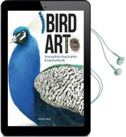 Bird art: Drawing Birds Using Graphite & Coloured Pencils Audiobook download free by Alan Woollett