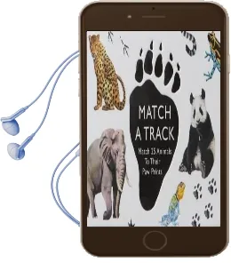 Match a Track: Match 25 Animals to Their paw Prints Audiobook download free by Marcel George