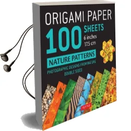 Origami Paper 200 Sheets Nature Patterns 6' (15 cm): Photographic Designs From Nature (12 Designs; 8-Page Booklet) Audiobook download free by Tuttle Publishing