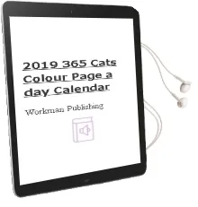 2019 365 Cats Colour Page-A-Day Calendar Audiobook download free by Workman Publishing