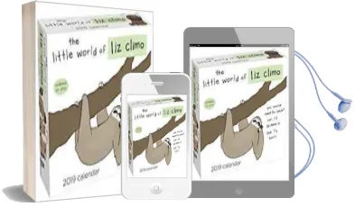 Little World of liz Climo 2019 Day-To-Day Calendar Audiobook download free by Liz Climo