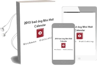 2019 bad dog Mini Wall Calendar Audiobook download free by Workman Publishing