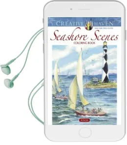 Creative Haven Seashore Scenes Coloring Book Audiobook download free by Dot Barlowe