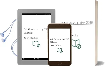 Cat Cartoon-A-Day 2019 Calendar Audiobook download free by Jonny Hawkins